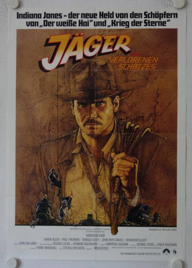 Raiders of the Lost Ark original release german movie poster